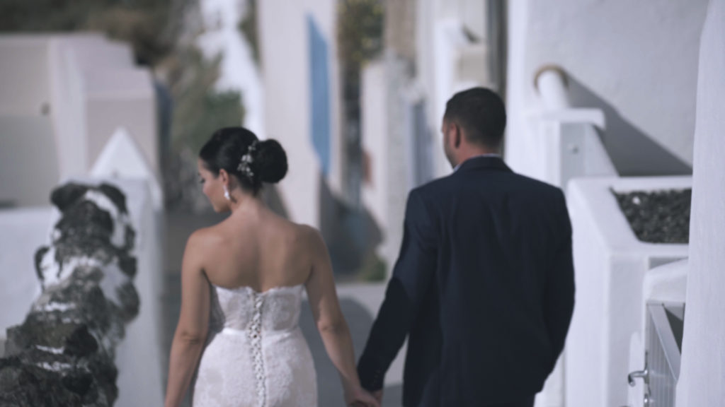 elopement in santorini