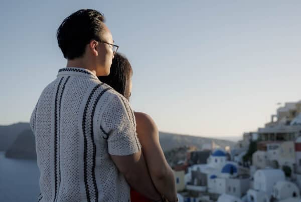 photoshoot in santorini