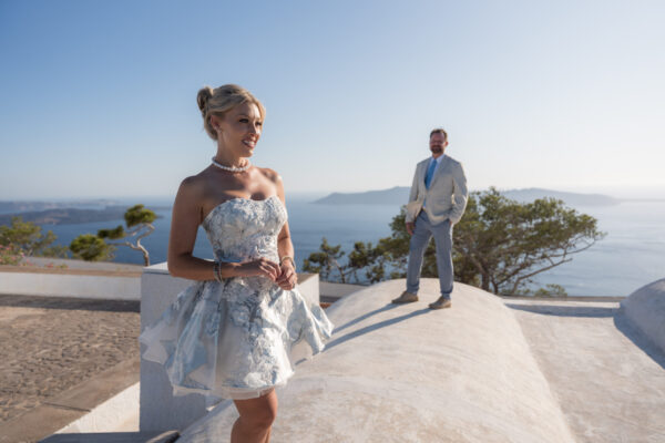 wedding in santorini